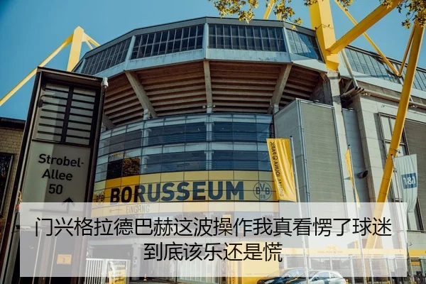 门兴格拉德巴赫这波操作我真看愣了球迷到底该乐还是慌