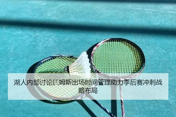 湖人内部讨论詹姆斯出场时间管理助力季后赛冲刺战略布局